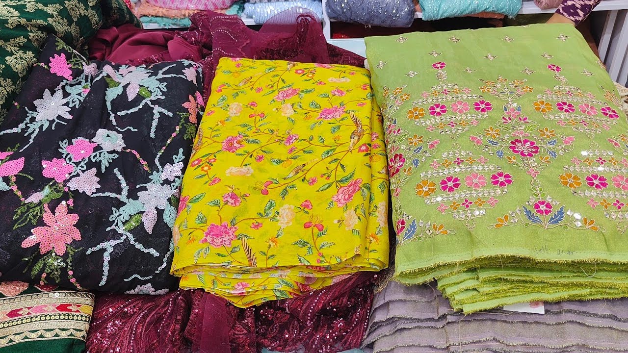 Chickpet Banglore Wholesale Fabrics 60Rs/Boutique Quality Sarees,Gowns,Frocks,Blouses Fabrics Shop