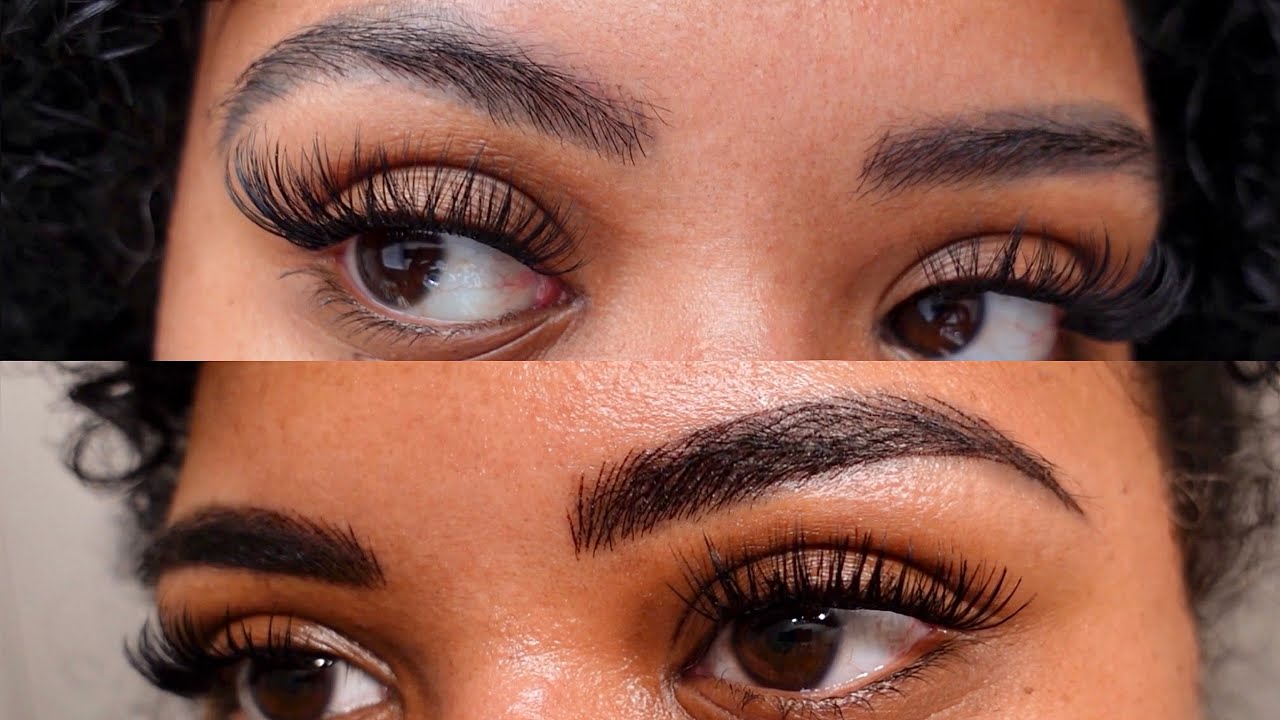 *VERY DETAILED* MICROBLADING EYEBROWS DAY BY DAY HEALING PROCESS - PEELING, CLEANING, ETC