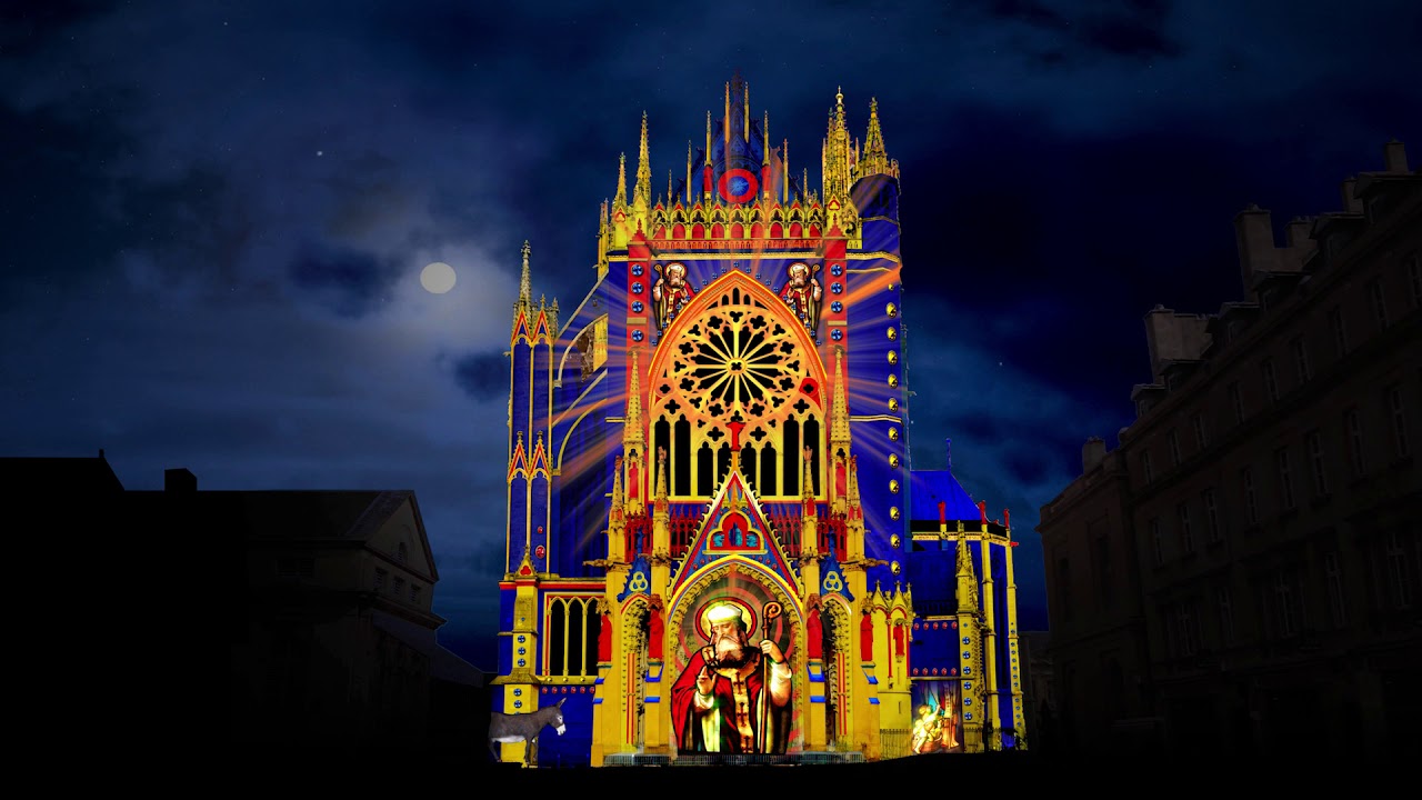Vidéomapping des 800 ans de la Cathédrale de Metz