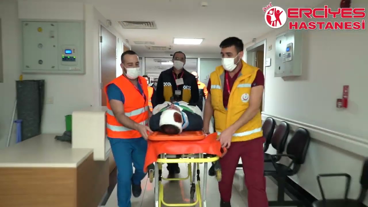 ÖZEL ERCİYES HASTANESİ - DEPREM TATBİKATI