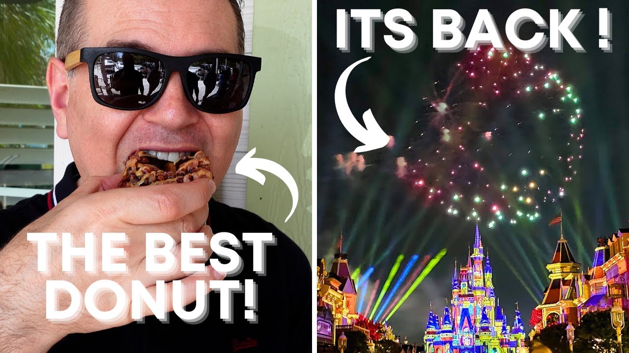 The BEST DONUT In Anna Maria Island & Happily Ever After is BACK | WALT DISNEY WORLD VLOGS
