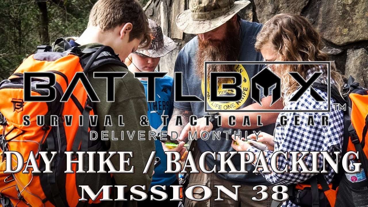 BATTLBOX MISSION 38 BREAKDOWN - DAY HIKE / BACKPACKING