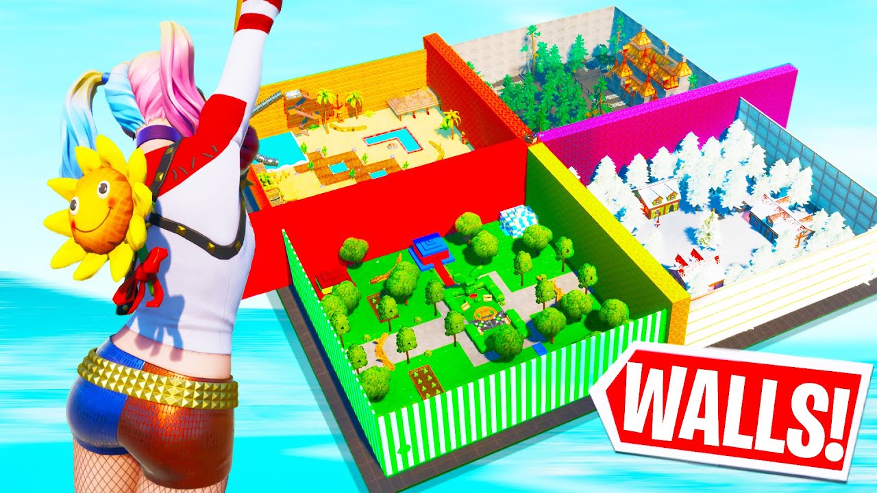 *ZU HEFTIG* 4 ELEMENTE The WALLS in Fortnite vs @odumanpique @kpcalle