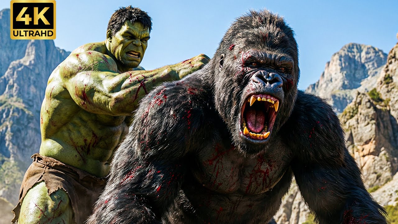 King Kong vs Hotman: A Cataclysmic Fight for Earth’s Survival - Full Movie