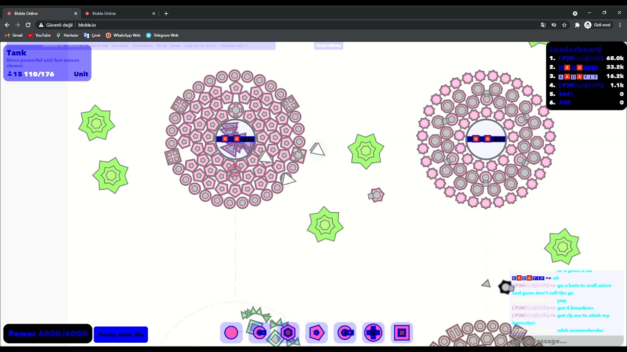 Bloble.io Perma Tank Bug