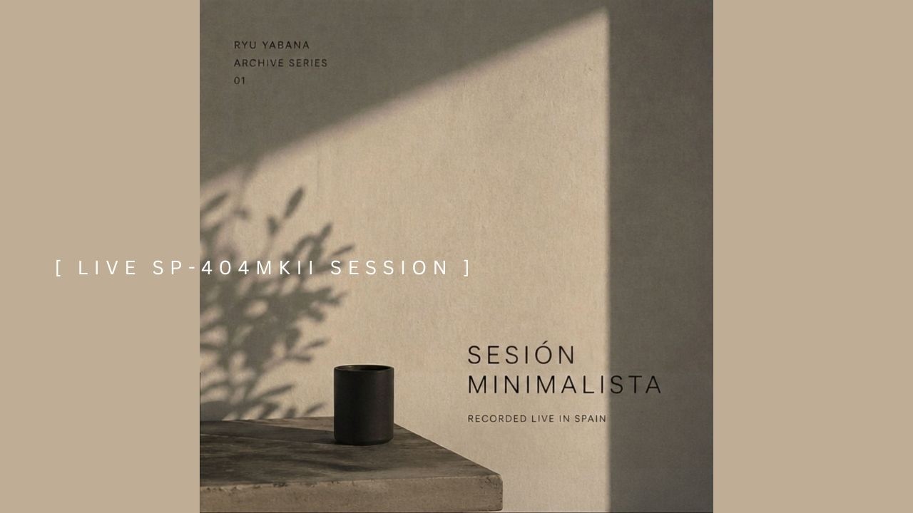 Sesión Minimalista (House & Techno) Live en Estudio | SP404mk2