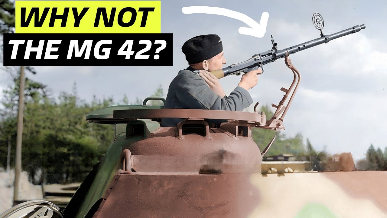 Why the Fearsome MG42 Never Replaced the MG34 in German Tanks