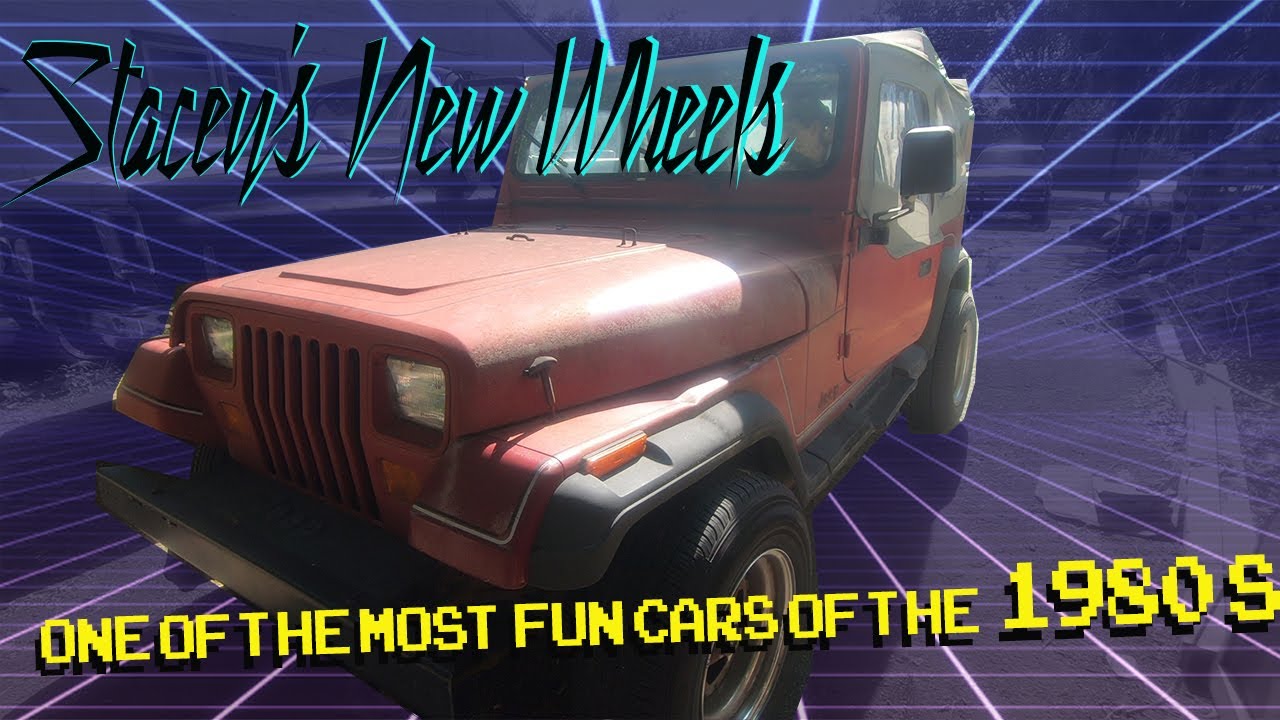 SO MUCH FUN! New wheels for the Summer! 1988 Jeep Wrangler YJ  First Wash in 7 years