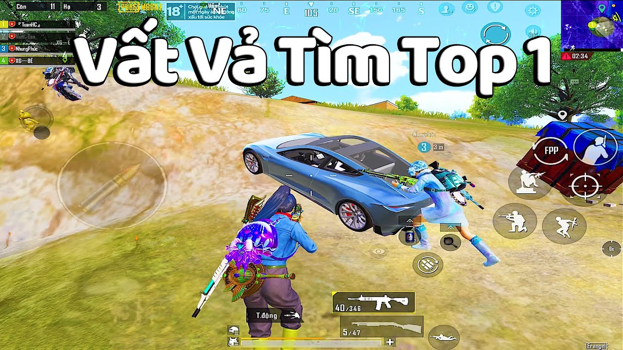 PUBG Mobile - Căng Như Dây Đàn! TuanHC & Lộc Bigbnose Bị Dồn Ép Nhưng Vẫn Lật Kèo Rank Tối Thượng