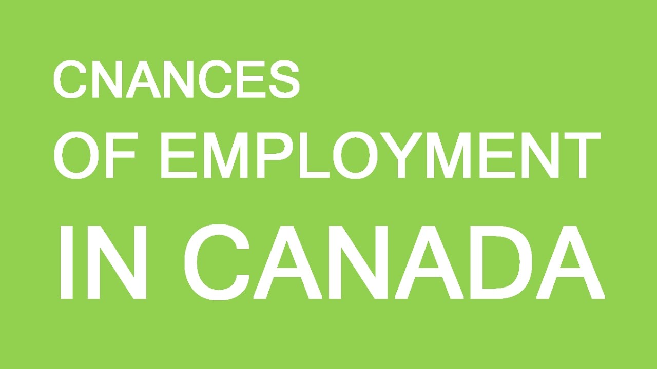 What are my employment chances in Canada? LP Group Canada