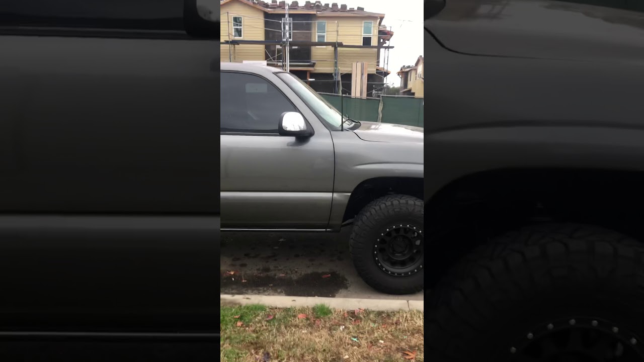 4.5 inch rough country lift kit 2WD 02 Silverado 1500 on 33”x12.50 “ Ridge grapplers method 17x9 -12
