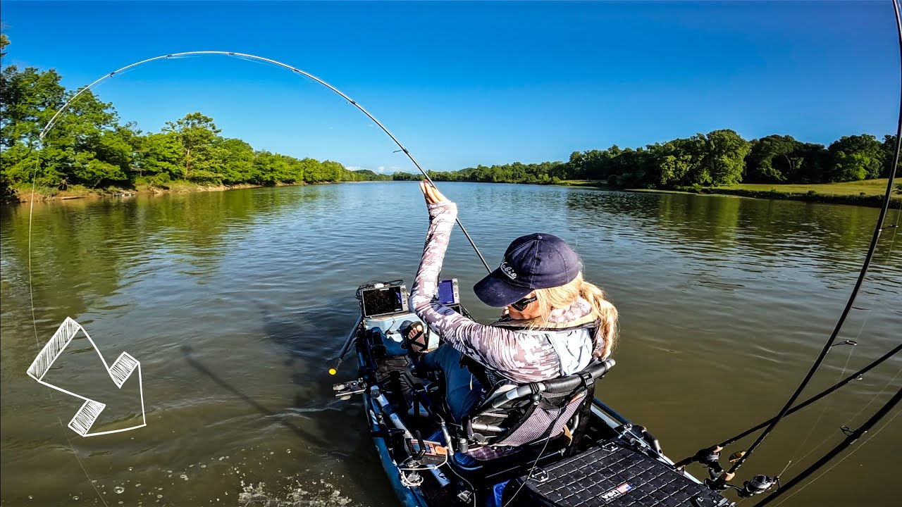 Exploring The French Broad River By Kayak Fishing!