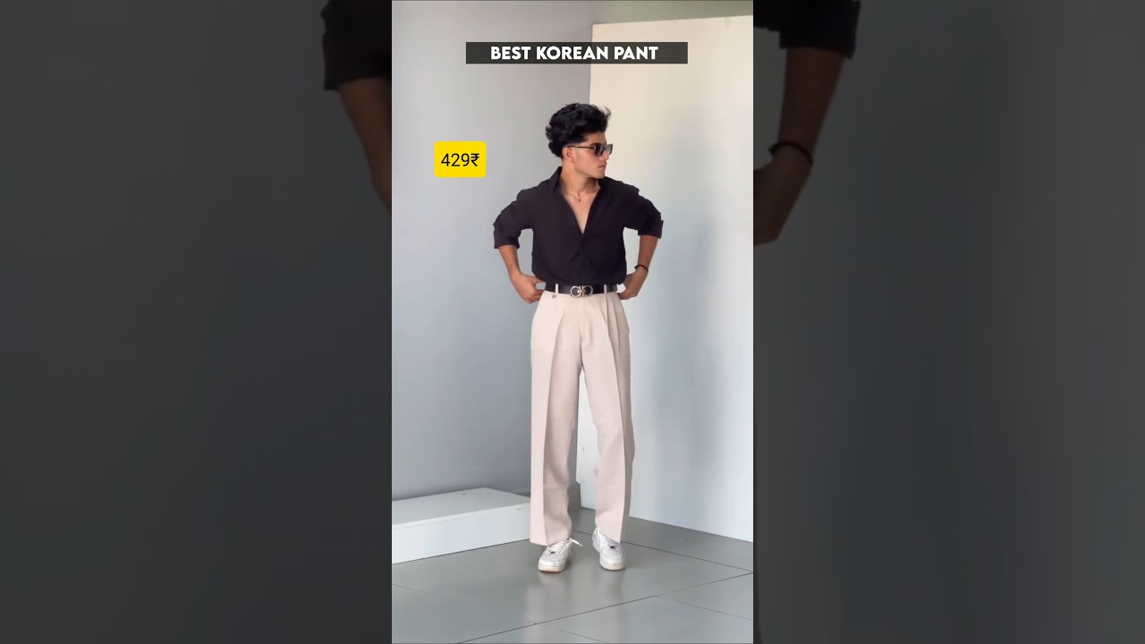 Best korean pant under budget😱 Comment "YES" For Link 🔗 MR DKC 