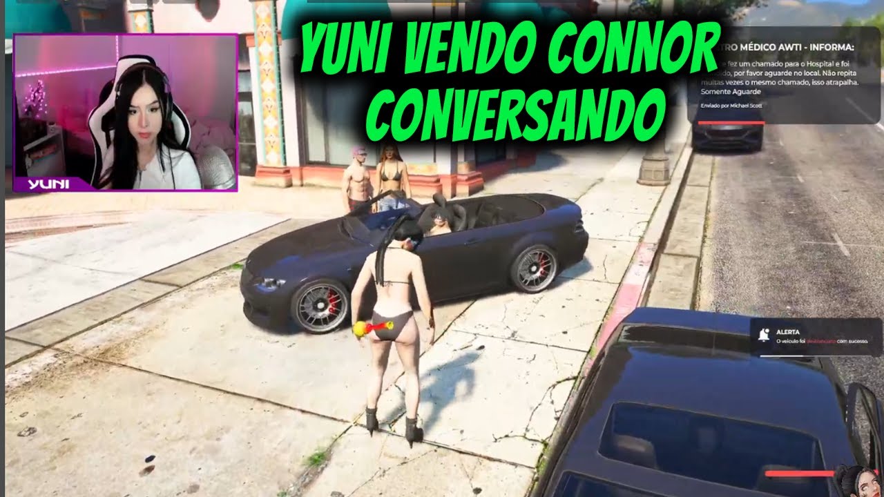 YUNI VENDO CONNOR CONVERSANDO