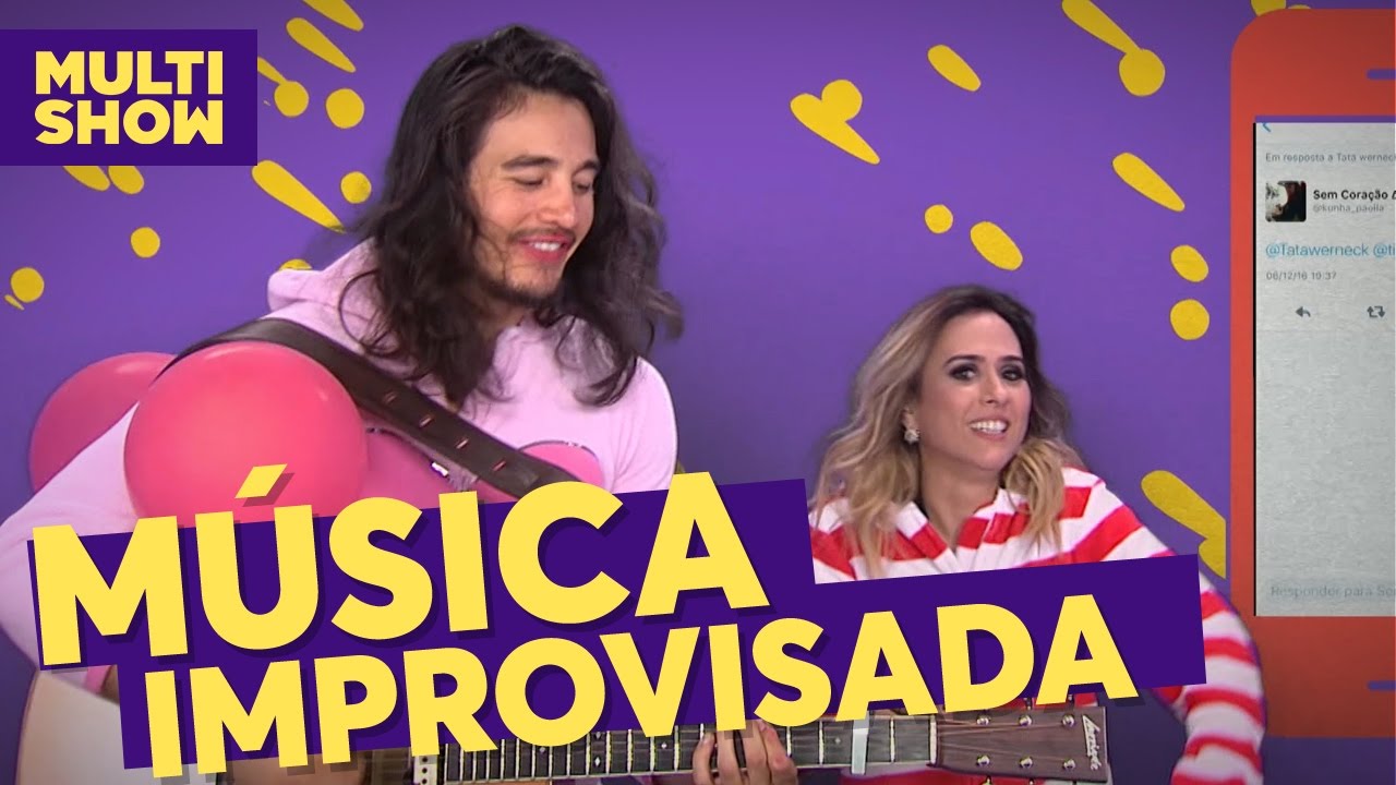 Música improvisada | Tatá Werneck + Tiago Iorc | TVZ Ao Vivo | Multishow
