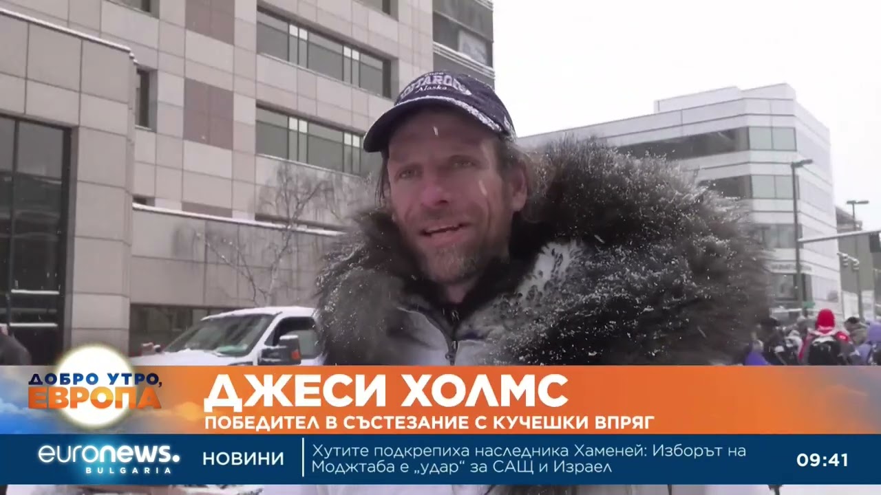 Състезание с кучешки впряг е традиция в Аляска