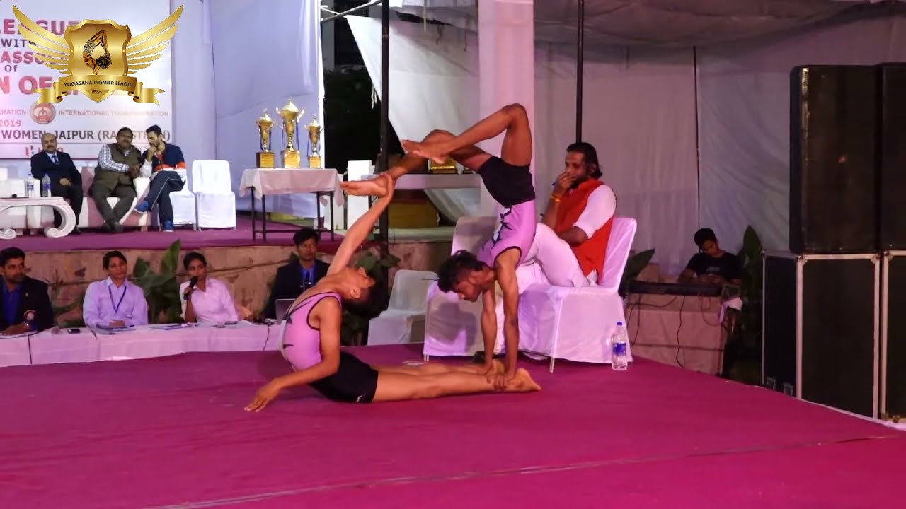 SMITA - YOGESHWARAYA | Yogasana Premier League (YPL) 2021 Artistic Pair Performance