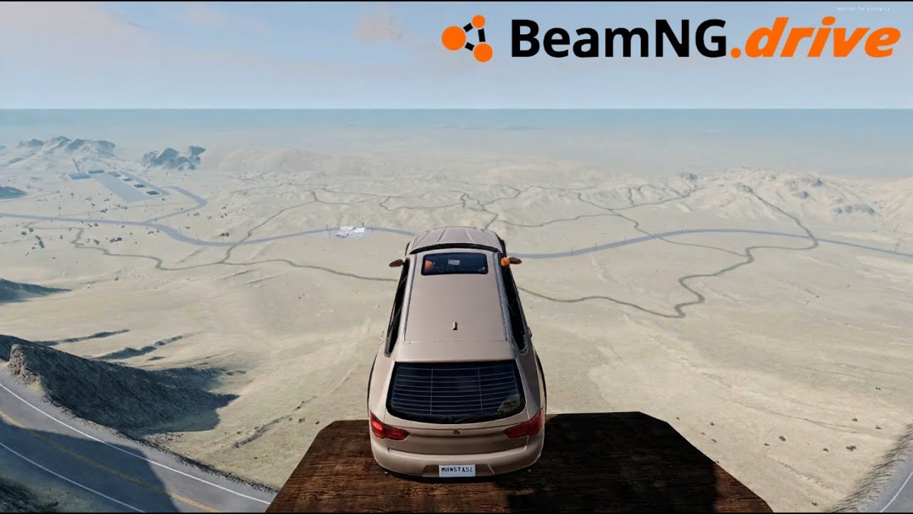 BeamNG Drive – Extreme Downhill Lake Forest Destruction