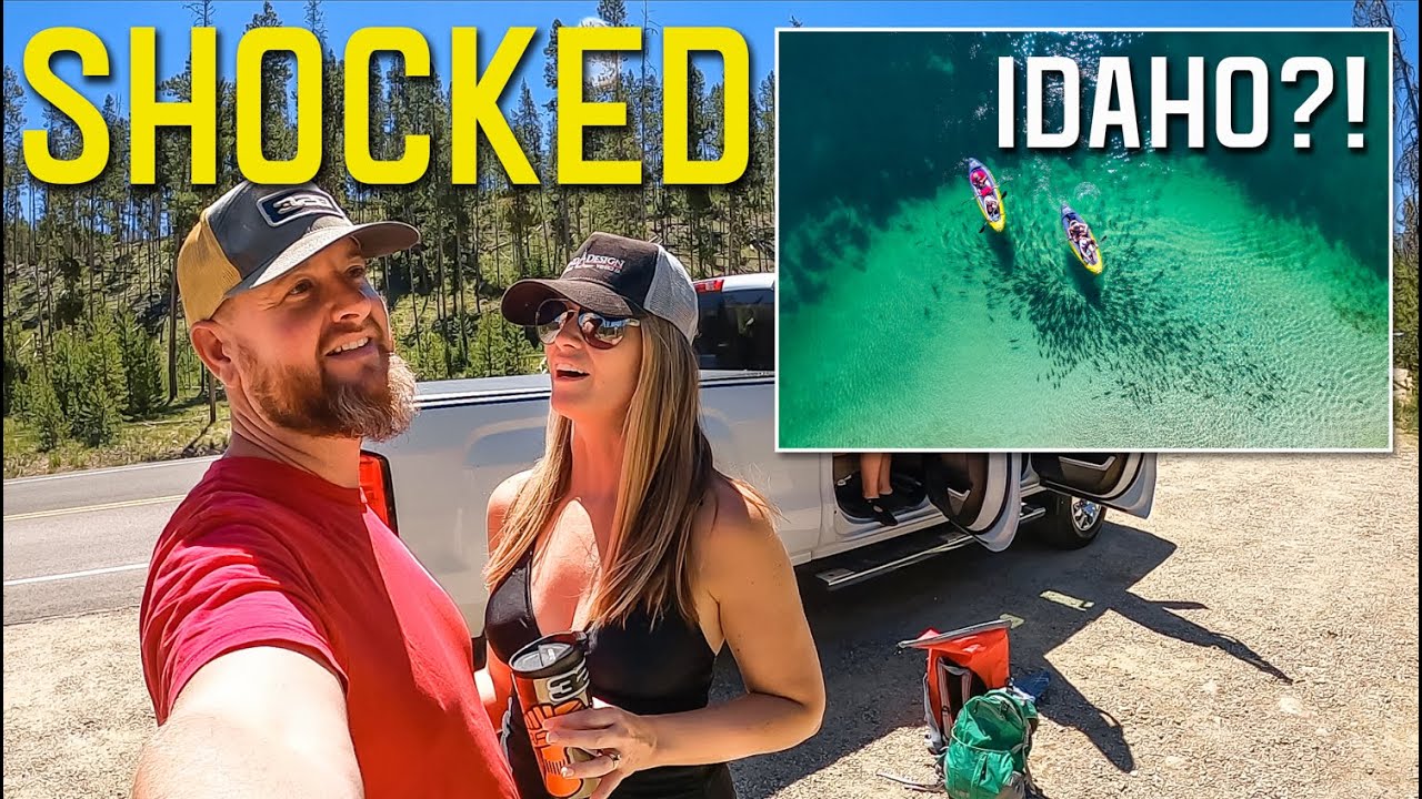 IT’S CRAZY HERE | ALMOST SUNK OUR INFLATABLE KAYAK | HIDDEN GEM IN IDAHO | RVING IDAHO S6 || Ep101