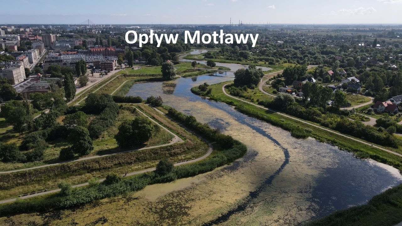 Opływ Motławy Gdańsk || DRON 4K