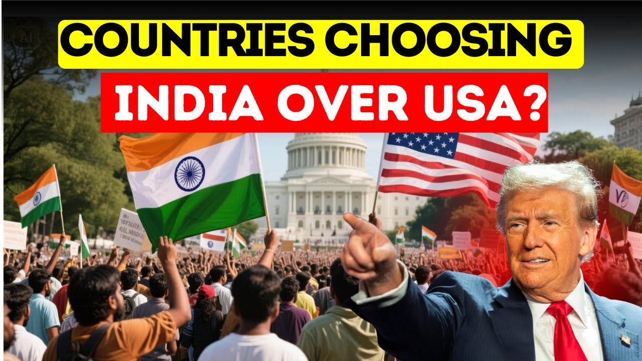 8 Countries DITCHING US for INDIA After Trump's Shocking Tariffs Move