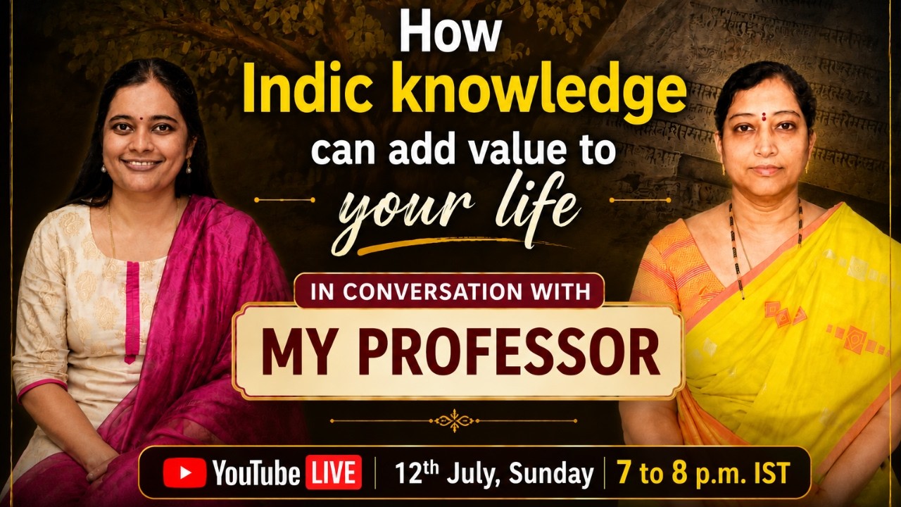 Can Indic Knowledge solve modern prolems? Professor Dr.Sushama explains| Ask your questions!!