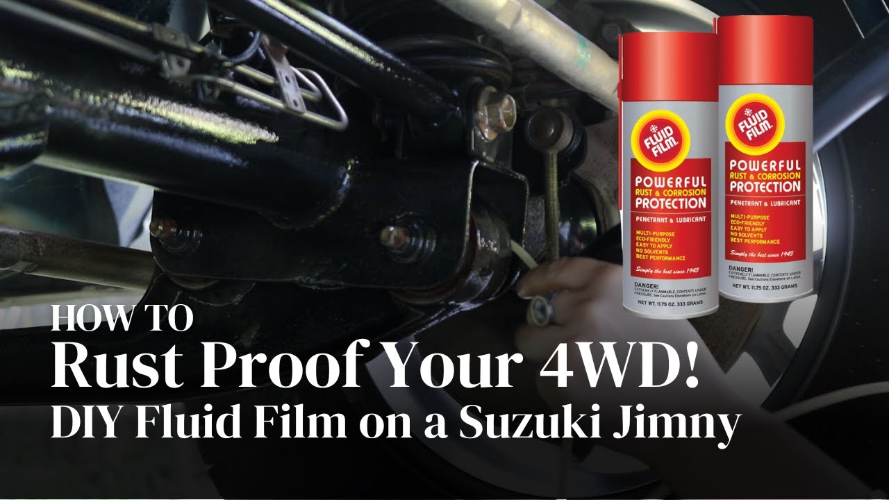 Rust Proof Your 4WD! DIY Fluid Film on a Suzuki Jimny