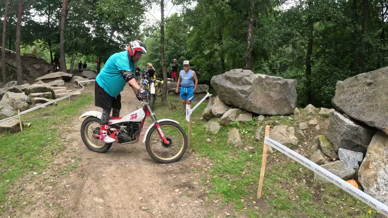 CZECH CLASSIC TRIAL Nihošovice 2025   1. den