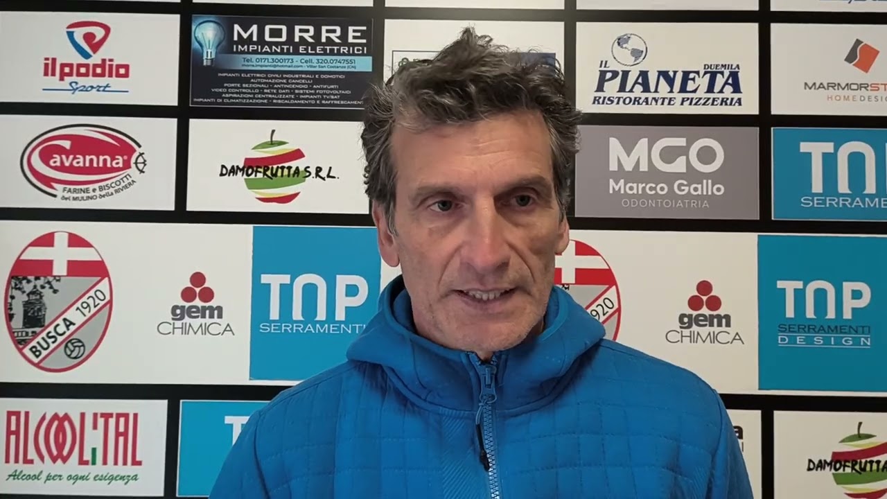 Calcio, Promozione: Busca-Villafranca 2-1, il commento di mister Milani 