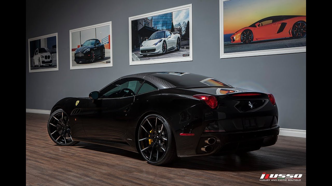 Ferrari California on Lexani Forged Sport Series Wheels