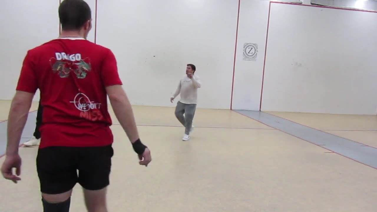 Zerega - David A & Mike Morales vs Drago & Vic D - Doubles Filmed By Handball Social - 2.18.2026