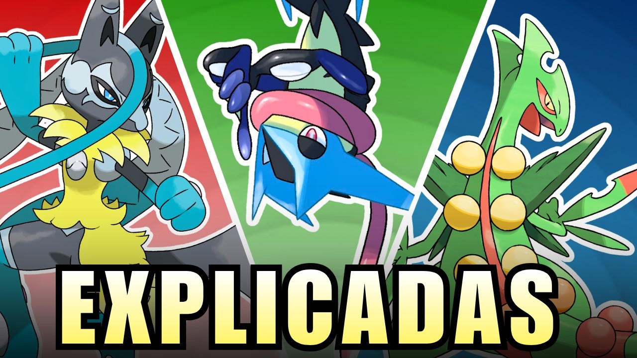TODAS LAS MEGA EVOLUCIONES DEL MUNDO POK&Eacute;MON EXPLICADAS
