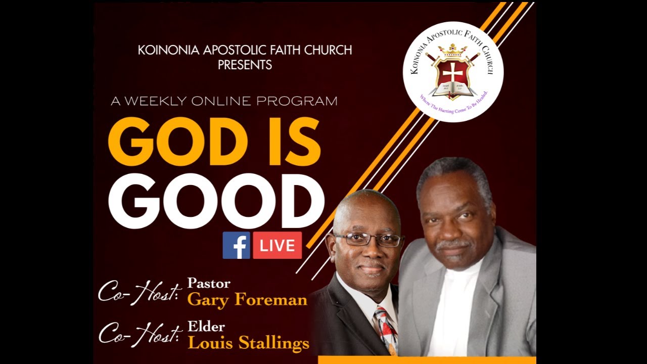 REPOST: God is Good- Min. Juan Agnew