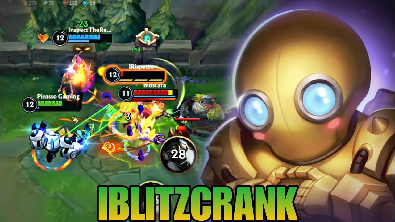 جربت العب بليتز كرانك وصار اللي صار / WILD RIFT IBLITZCRANK