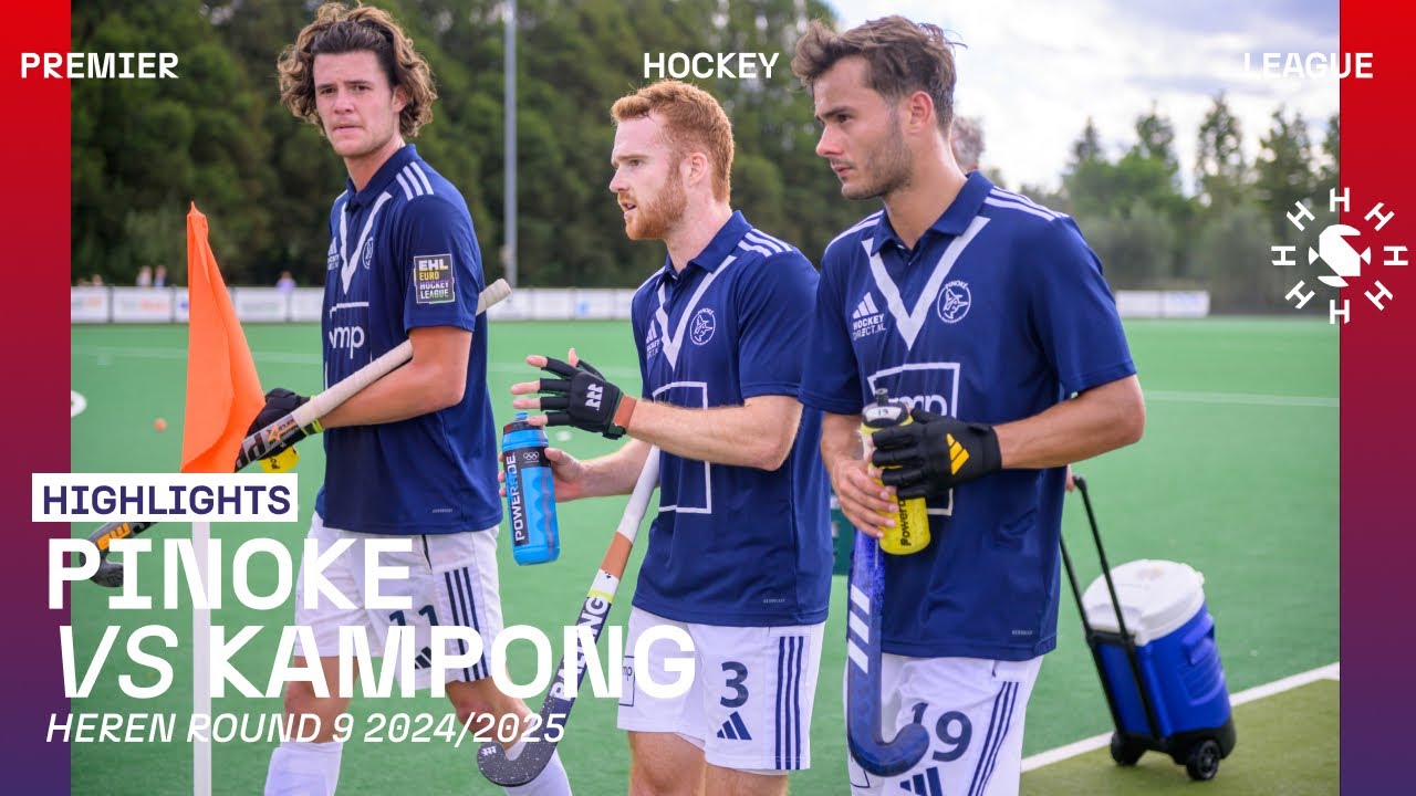 Pinoké - Kampong 🏑 Tulp Hoofdklasse Heren ‘24/’25 RONDE 9 | Samenvatting