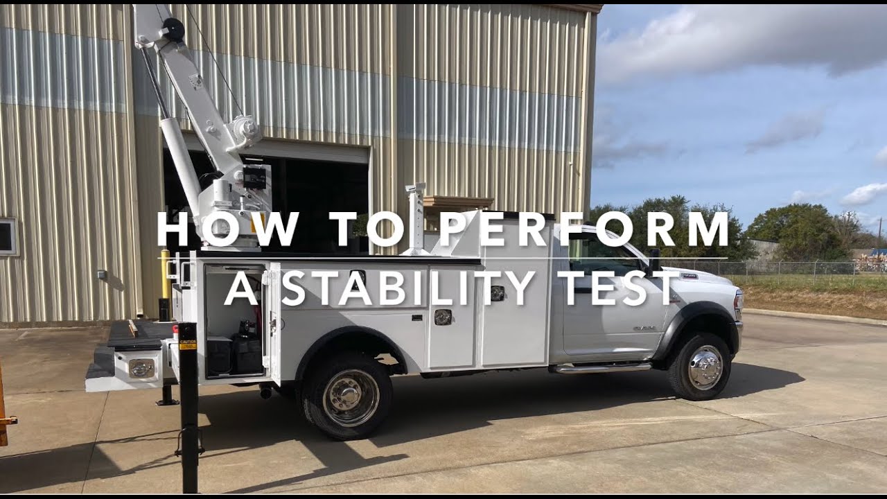 Liftmoore Inc. How to Perform a Stability Test on a Liftmoore Crane