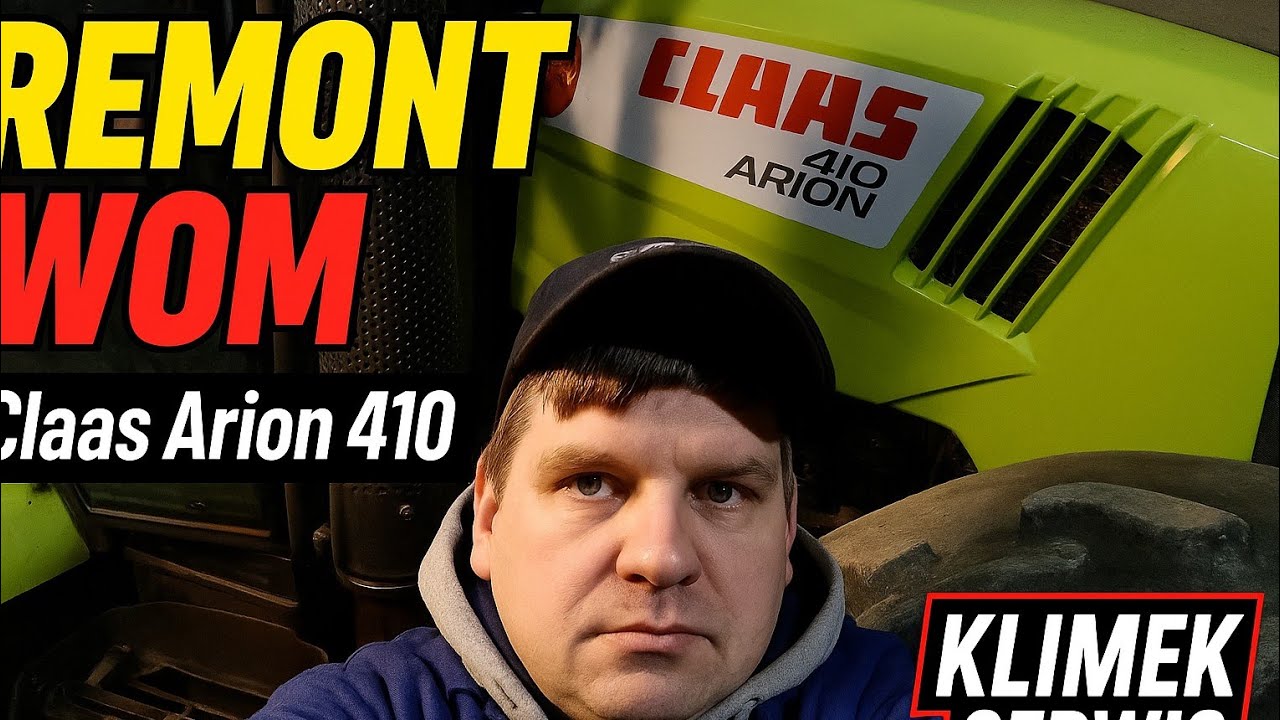 Wracamy po przerwie! Remont WOM w Claas Arion 410 🚜🔧 | Klimek Serwis