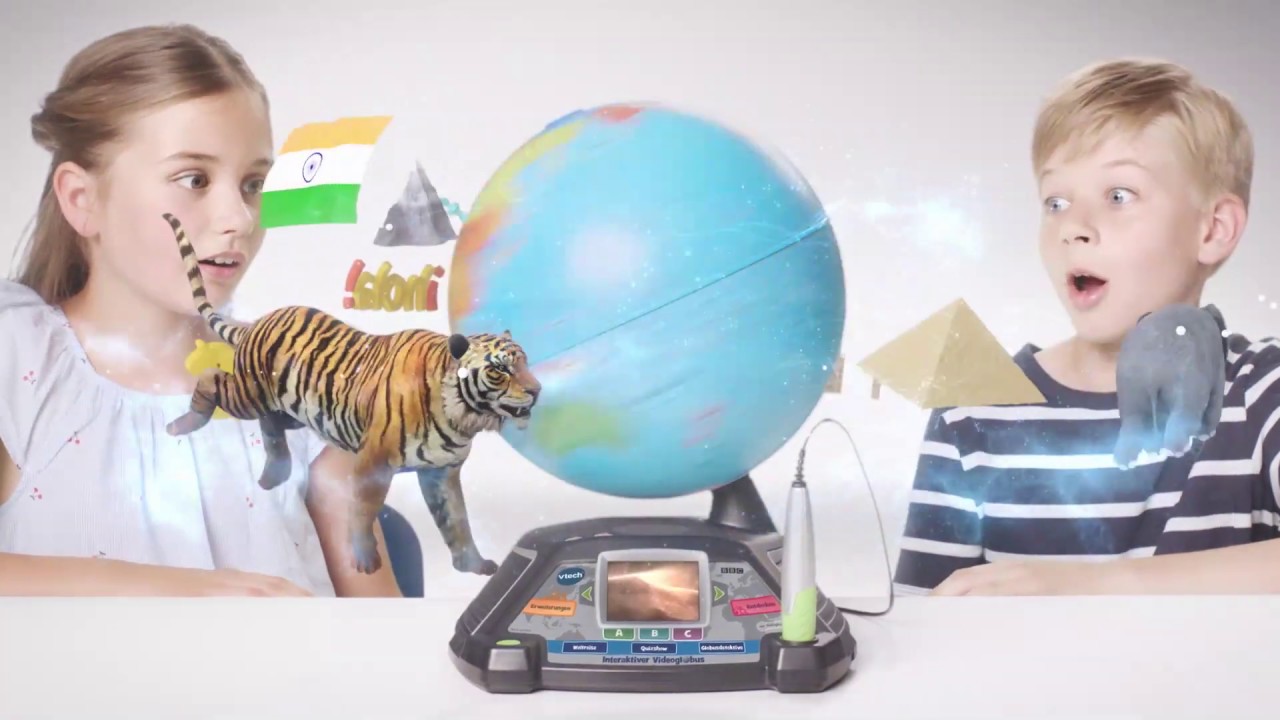 Interaktiver Videoglobus TV-Spot von VTech