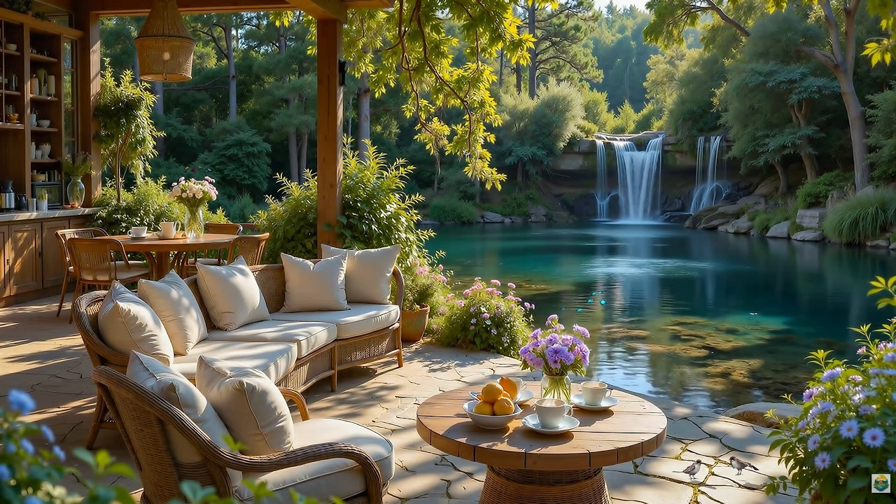Beautiful Lakeside With Gentle Piano In Morning 🌿 Serenity Piano Melodies For Mental Clarity