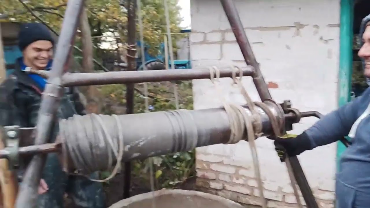 Криниця, ремонт та поглиблення на плавуні