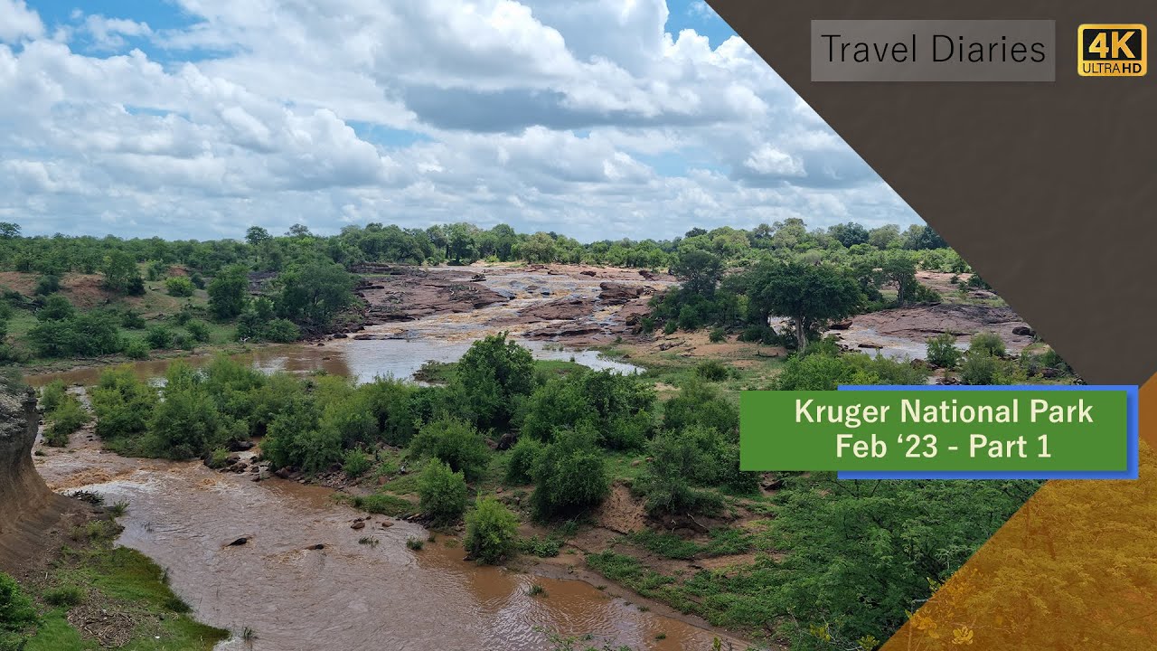 Kruger National Park | February Solo Trip - Part 1 | Malelane Gate to Satara in the rain and floods