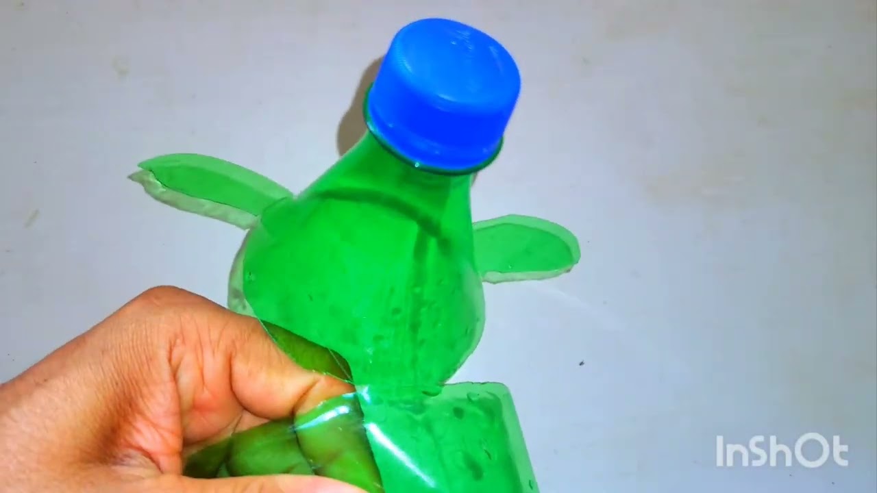 Waste Bottle Crafts/Bottle Crafts Idea💡