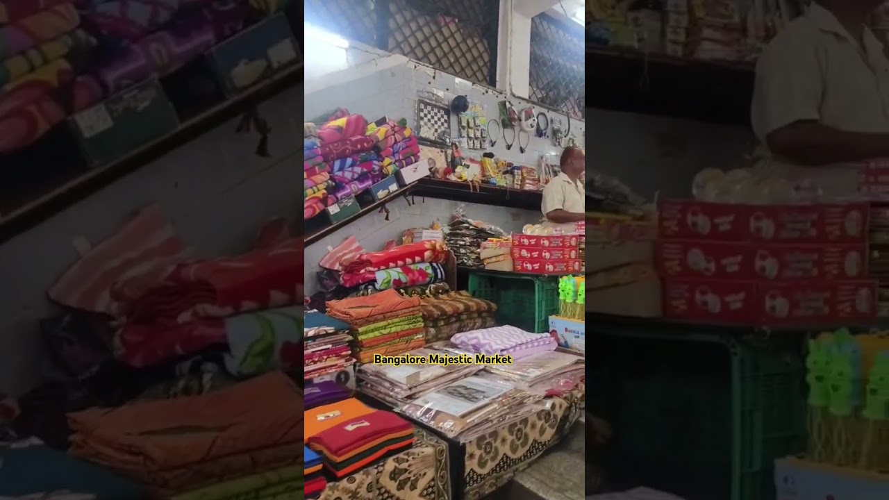 Bangalore Majestic Market 😍👌