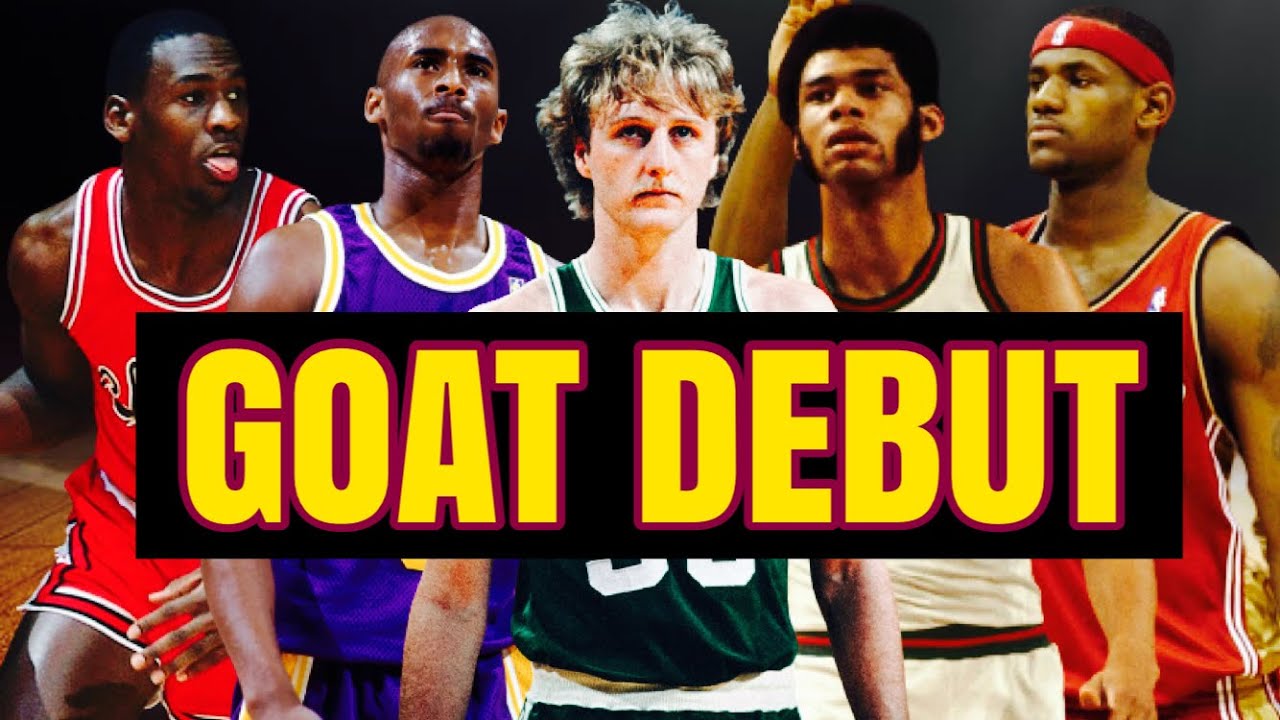 Every GOAT's First Game