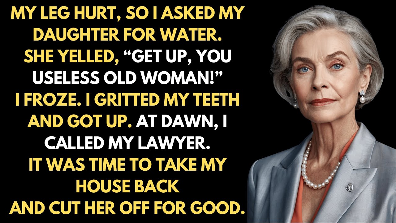I Asked For Water And My Daughter Yelled: ‘Get Up, Useless Old Woman!’ — So I Called My Lawyer.
