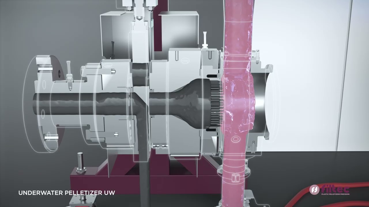 UW DEP Underwater Pelletizer - Nuovo video in 3D
