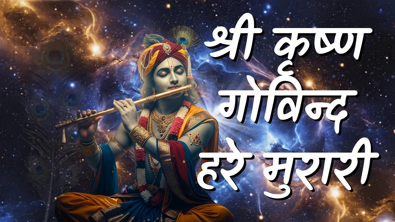 Самая Успокаивающая Мантра Кришны 🌿 | Shri Krishna Govinda | Глубокая Медитация