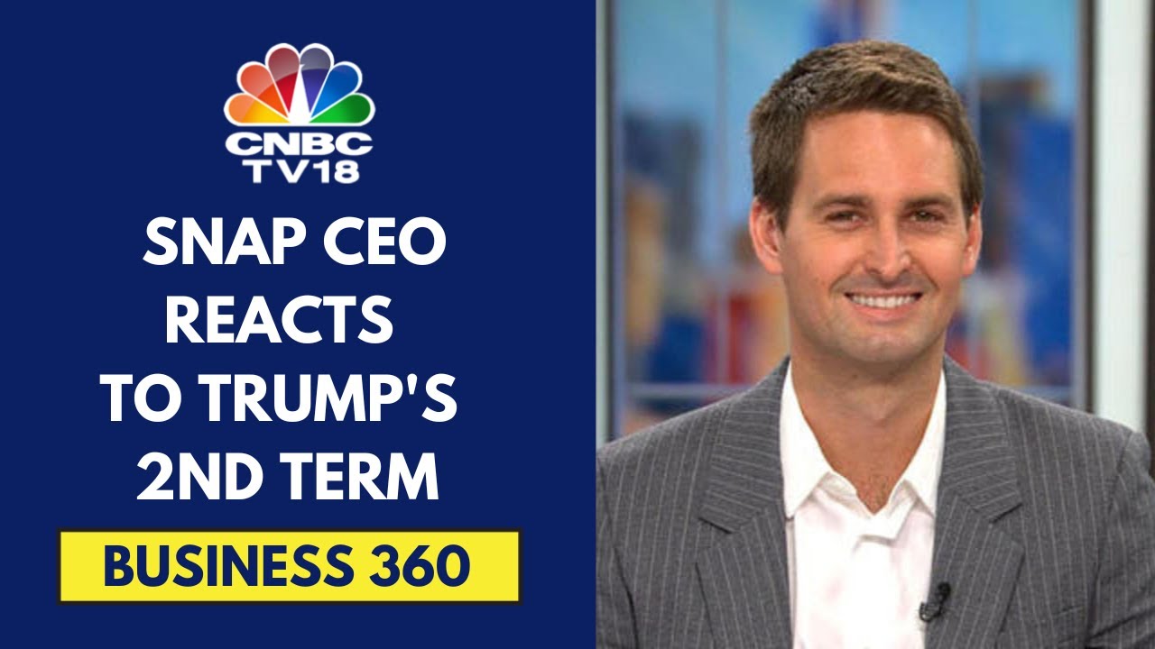 Snap CEO Spiegel On Donald Trump, Elon Musk, AI, India Growth & More | Exclusive | CNBC TV18