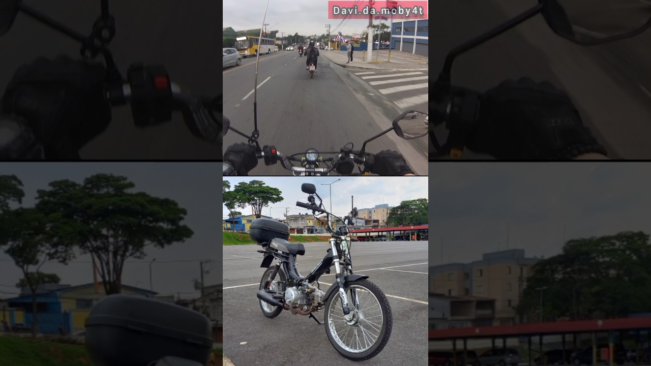 ROL&Ecirc; DAS MOBYS 🔥 #role #mobilete #mobyvlog