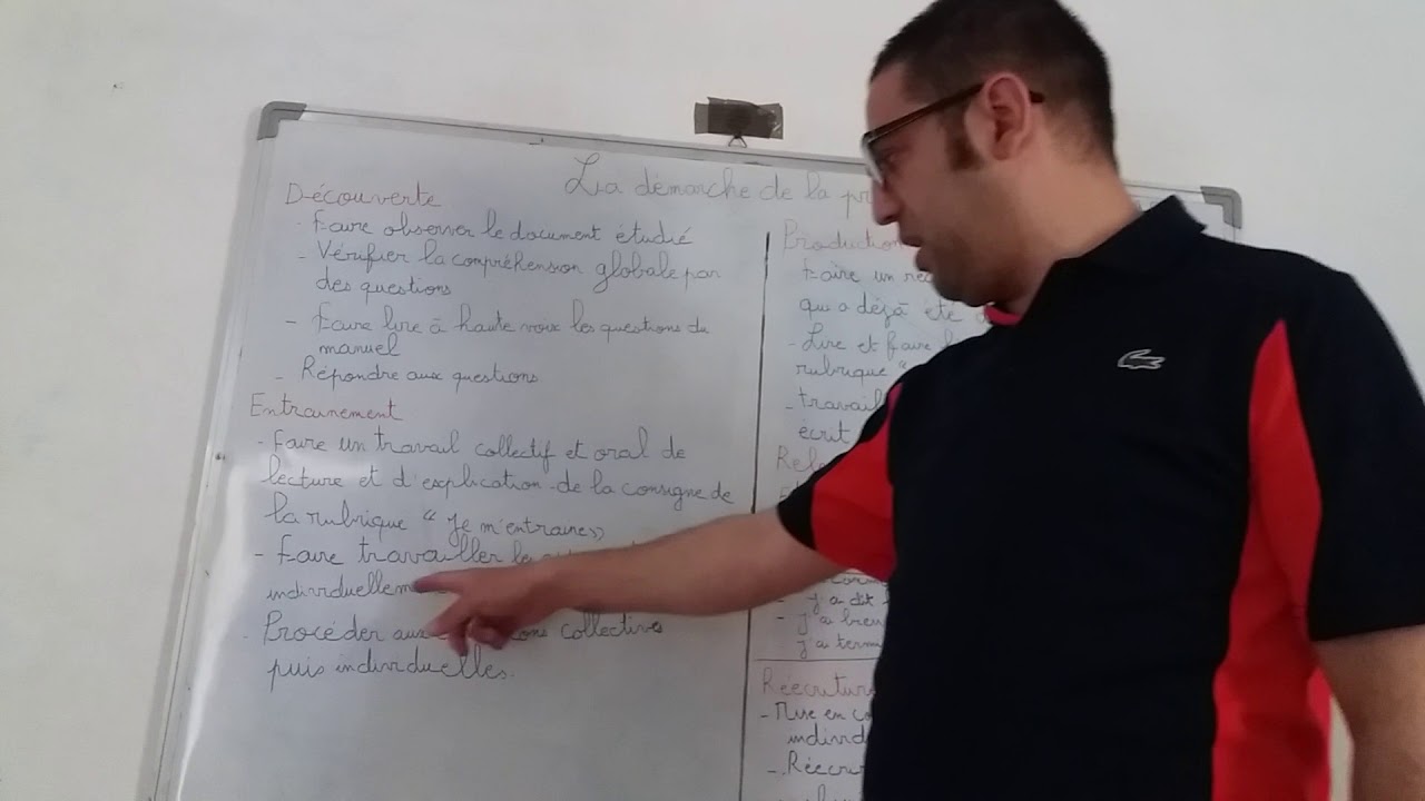 La démarche de la production écrite 4 5 6 AEP